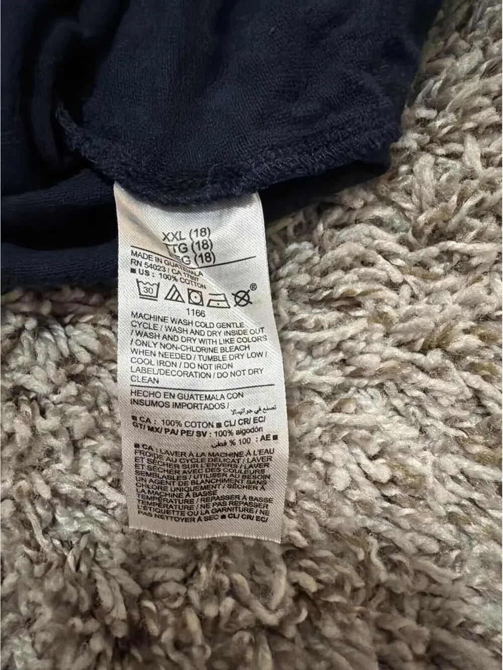 Old Navy Boys Navy COol Graphic T-Shirt XXL
